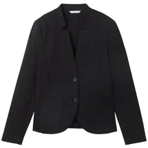 Tom Tailor 1038703 Ottoman Structure Blazer Deep Black XL