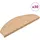 vidaXL Stufenmatten 30 Stk. 65x21x4 cm Gold Halbrund Groß