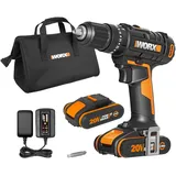 Worx 20 V Akku-Schlagbohrschrauber mit Akku Worx 20V Schlagbohrer - WX370.1