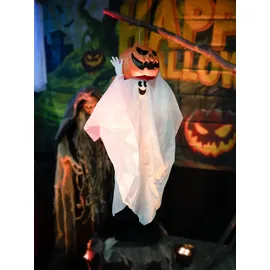 Europalms Halloween Kürbisgeist animiert 110 cm