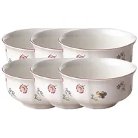 Villeroy & Boch Petite Fleur Dessertschale 6-tlg. bunt/weiß