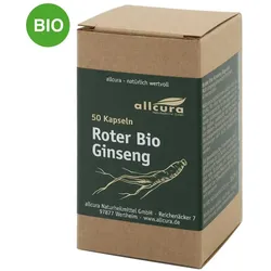 Roter Bio Ginseng Kapseln