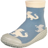 Playshoes "Aqua-Socke Dino allover" in Blau 24/25