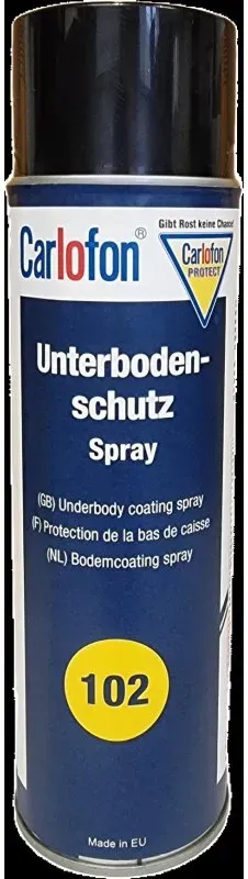 Carlofon Unterbodenschutz Spray schwarz, 500ml