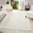 OTTO home Teppich OTTO HOME "Ribeyret" Gr. 1, beige (creme), B:60cm H:11mm L:90cm, Kunstfaser, Teppiche, Fransenteppich Teppich, mit Fransen, Hoch-Tief-Struktur, Woll-Look, Boho-Style, Wohnzimmer