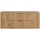 3e 3xe living.com Badezimmerschrank,, Eiche Craft + goldener Griff, 41,5 x 100 x 51,7 cm, Badezimmer, Badezimmerschränke, Waschbeckenunterschränke