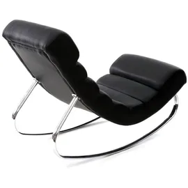 miliboo Sessel TAYLOR Kunstleder 0 x 0 x 0 cm Schwarz