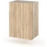 Wandmontierter Badezimmerschrank Sonoma-Eiche 40 cm Badezimmersockel für Badezimmer