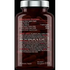 essensey L-Carnitin 1000 mg Kapseln 90 Stück