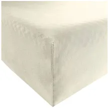 REDBEST Spannbettlaken Jersey 90 x 190 - 100 x 200 cm braun