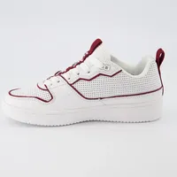 NEU! Karl Kani 89 TT Unisex Sneaker Gr. 38,5 weiß, dunkelrot