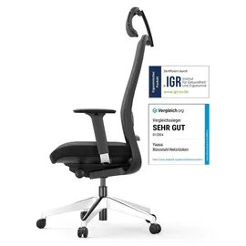 Yaasa Chair Expert Netzrücken Schwarz