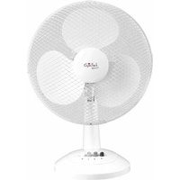 Gallet VEN12 Desk Fan, Number of speeds 3, 35 W, Oscillation, Diameter 30 cm, White, Ventilator, Weiss