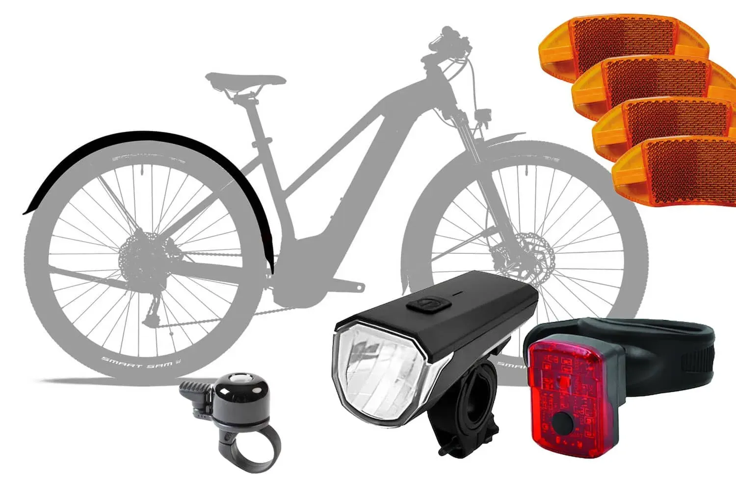 Set Fahrrad Sicherheit - Alltag