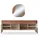 JVmoebel Sideboard 52 x 82 x 215 cm Braun