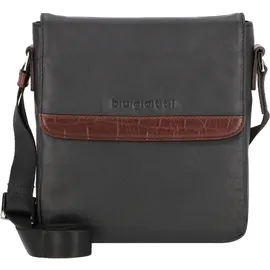 Bugatti Corso DeLuxe Umhängetasche Leder 21 cm schwarz