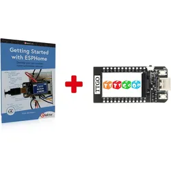Bundle: Getting Started with ESPHome + LILYGO T-Display ESP32 (16 MB)