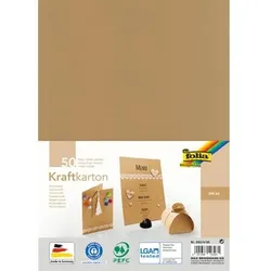 Kraftpapier natur A4 230 g/qm 50 Blatt