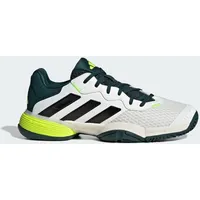 Adidas Barricade Kids Tennisschuh WEISS|SCHWARZ|khakigrün 34