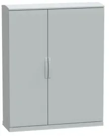 Schneider Electric NSYPLAZT15124G Polyestergehäuse bodenst. Vers.PLAZT m. offen.Sockel+Abdeck. 1500x1250x420 IP44