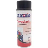 Spraylack 400ml schwarz seidenmatt Sprühlack Lackspray Farbspray Spraydose