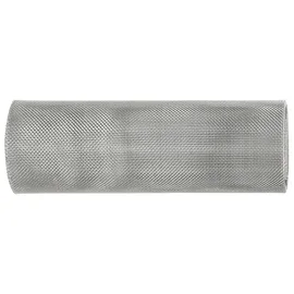 vidaXL Maschendrahtzaun 20 x 500 cm Edelstahl