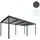 MCW Alu Pergola L41 3,06 x 5,9 m Anthrazit