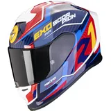 e-bikers.IT EXO-R1 Evo Air Coup, Blau/Rot/Gelb M