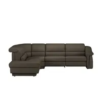 HIMOLLA Ecksofa 1301 ¦ braun ¦ Maße (cm): B: 294 H: 86 T: 256.0