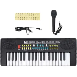 37 Tasten Klavier Elektrisches Keyboard mit Mikrofon für Kinder