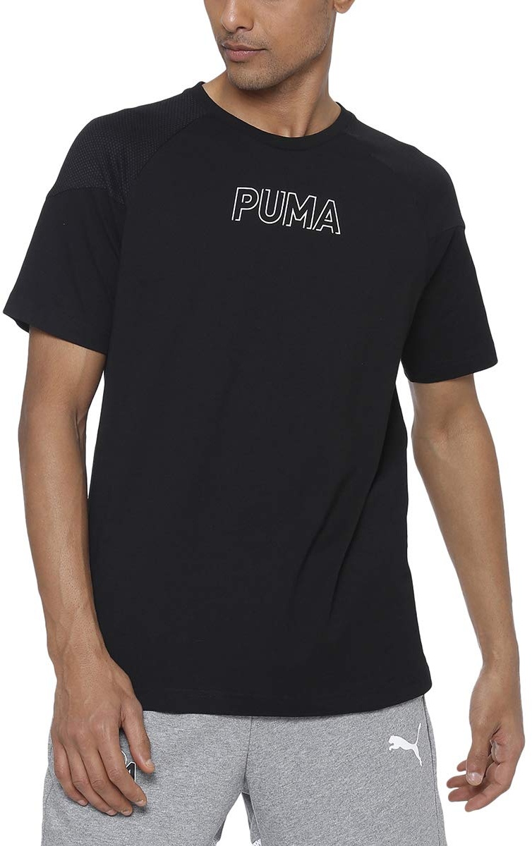 PUMA Modern Sports Advanced Tee Hemd für Herren S Schwarz
