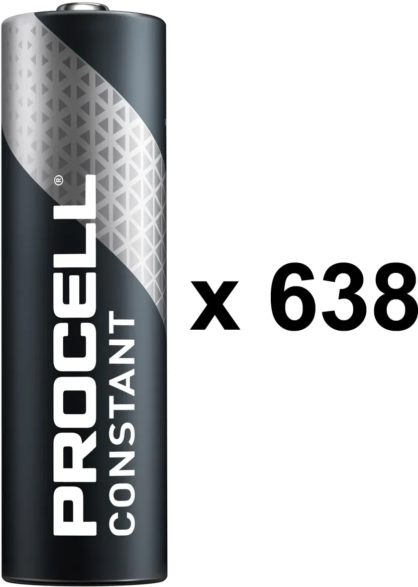 Duracell Procell Constant Alkaline LR6 Mignon AA Batterie MN 1500 1,5V 638 Stk. ...