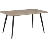 Hti-Living Alrik 1 x 76 x 1 cm schwarz