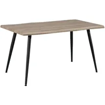 Hti-Living Alrik 1 x 76 x 1 cm schwarz