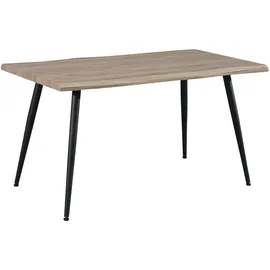 Hti-Living Alrik 1 x 76 x 1 cm schwarz