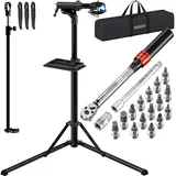 monzana MONZANA® Fahrradmontageständer 50 kg mit Drehmomentschlüssel