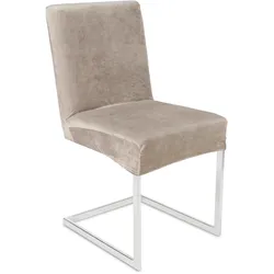 Stuhlhusse Steve Taupe
