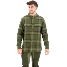 Fjällräven Herren Övik Twill Shirt, Deep Forest/Green, XXL