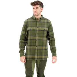 Fjällräven Herren Övik Twill Shirt, Deep Forest/Green, XXL
