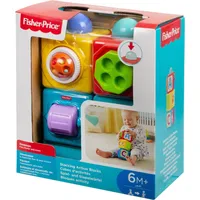 Mattel Fisher-Price Brilliant Basics Spiel- und Stapelwürfel