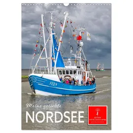 Calvendo Meine geliebte Nordsee (Wandkalender 2026 DIN A3 hoch), CALVENDO Monatskalender: Ob im Sommer oder in der kalten Jahreszeit, die Nordsee ist immer eine Reise wert. (CALVENDO Natur)