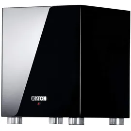 Canton SUB 601 schwarz hochglanz