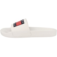 Tommy Hilfiger Tommy Jeans Women TOMMY JEANS FLAG POOL SLD ESS, Ecru, 38 EU