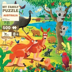 Magellan Puzzle My Family Puzzle - Australia, 500 Puzzleteile