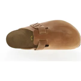 Birkenstock Boston Nubukleder geölt tabacco brown 46