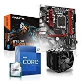 Aufrüst-Kit Intel Core i7-13700K, Gigabyte B760M, be Quiet! Dark Rock Pro 4 Kühler, ohne Arbeitsspeicher, komplett fertig montiert und getestet