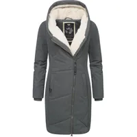 Ragwear Wintermantel "Gordon Long", Damen, Gr. XL (42), grün (olivgrün), Obermaterial: 74% Baumwolle, 26% Nylon. Innenfutter: 100% Polyester. Wattierung: 100% Polyester, tailliert ca.