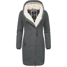 Ragwear Wintermantel "Gordon Long", Damen, Gr. XL (42), grün (olivgrün), Obermaterial: 74% Baumwolle, 26% Nylon. Innenfutter: 100% Polyester. Wattierung: 100% Polyester, tailliert ca.