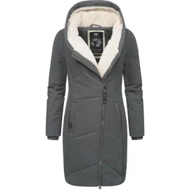 Ragwear Wintermantel "Gordon Long", Damen, Gr. XL (42), grün (olivgrün), Obermaterial: 74% Baumwolle, 26% Nylon. Innenfutter: 100% Polyester. Wattierung: 100% Polyester, tailliert ca.