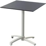 Essentials X cross", sand, schwarz, HPL 70x70 cm